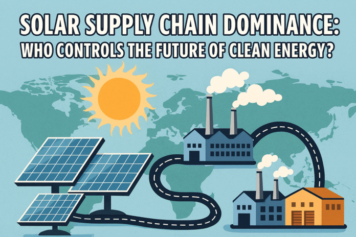 Solar Supply Chain Dominance Who Controls the Future of Clean Energy - SolarMedia